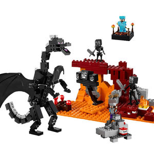 000人付款淘宝乐高我的世界系列铁傀儡钢铁巨人凋零巫师拼装积木玩具