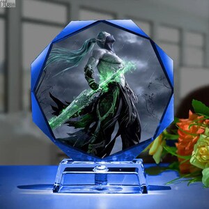 国漫武庚纪送朋友逆天而行专区水晶夜灯手办公仔摆件模型生日礼物