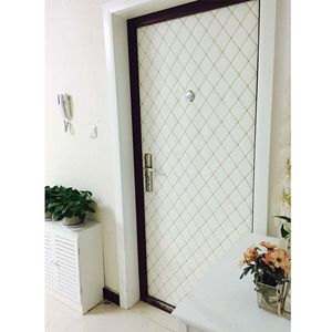 简约软包防盗门材料包门皮革软包带海绵加厚入户门软包隔音防风