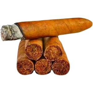 雪咖粗烟正品茶古巴进口波多瓦尔高希霸粗支大雪茄茶烟非烟草专卖