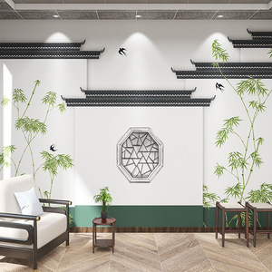 新中式江南壁纸