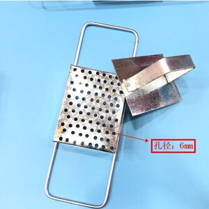 凉虾漏盆压滴溜米虫娃娃鱼漏勺疙瘩汤手工大孔酸辣粉条凉粉工具