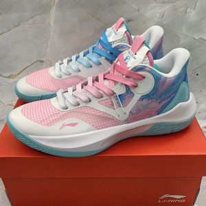 适配李宁音速9team冰淇淋悟道2ace棉花糖篮球鞋双色渐变鸳鸯鞋带