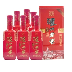 【2016年】泸州老窖精品头曲红瓶42度500ml*6白酒整箱装