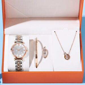 【欣姐专享】陈小春代言宾格手表女表石英表bg522满天星