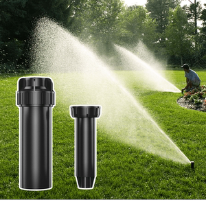 地埋式园林伸缩升降旋转散射射线喷头梁场混凝土养护球场草坪灌溉