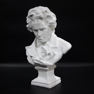 贝多芬人物雕塑摆件北欧雕像石膏像客厅样板间艺术头像装饰品摆设