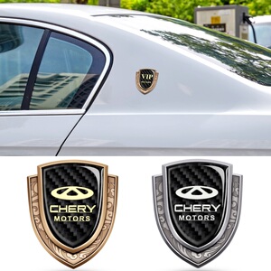 奇瑞车标改装瑞虎8 3 3x 5 5x 7艾瑞泽5装饰贴gx eq1侧标车身车贴