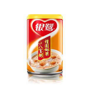 诚瀛食品专营店天猫银鹭八宝粥桂圆椰果八宝粥280g*12罐整箱装早餐
