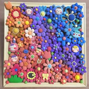 轻粘土大包装无毒儿童500g大袋橡皮泥太空泥彩泥500克黏土513人付款