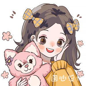 真人照转卡通手绘头像定制男女情侣姐妹闺蜜动物可爱漫画q版设计