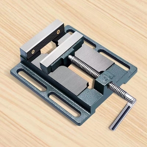 万能异形台钻固定夹具老虎台钳十字平口卡钳工业级重型虎钳工作