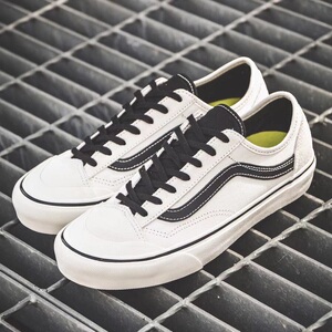 vans范斯style36复古灰白鱼饭帆布鞋gd权志龙同款低帮情侣休闲鞋