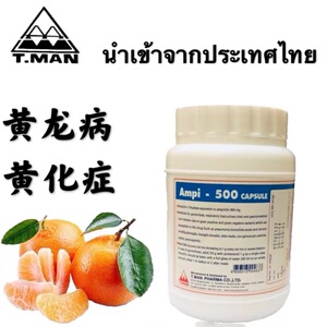 红黑胶囊泰国进口tman柑橘柚子脐橙果树黄化果树专用药黄龙病胶囊