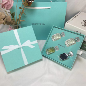 tiffany&co./蒂芙尼钻石瓶女士香水q版小样套装礼盒四件套5ml*4
