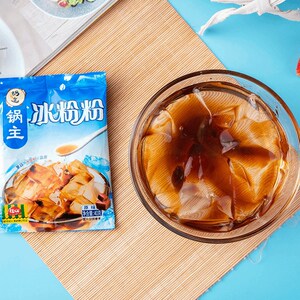 重庆冰粉商用白凉粉冰冰粉水果味道多袋40g 夏季甜品水果味