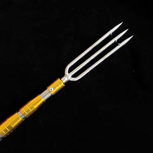 不锈钢鱼叉插鱼叉子多功能超硬加长三齿海用鱼叉青蛙鳝鱼甲鱼排叉