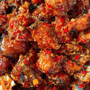 农家香辣酒糟鱼块江西吉安赣南特产即食小吃开胃下饭菜腊鱼排鱼干