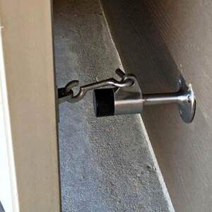 鼎湦门挡防撞防风门顶橡胶阳台钩门器门阻大门门碰船用带风钩室外