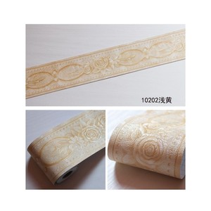 地脚线贴花墙贴纸复古线条防水腰线墙布腰带壁纸浴室花边贴边镜子