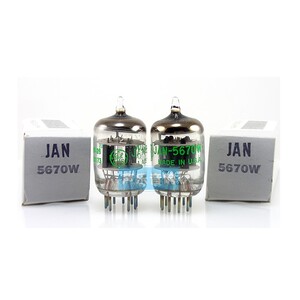 全新 美国 ge 5670电子管 直代6n3 396a 2c51电子管 代西电396a