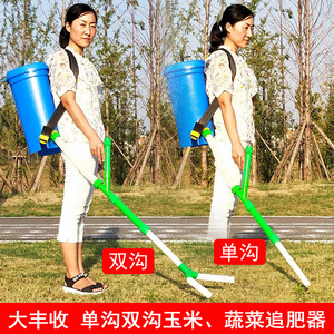 农用机械化肥耧施肥器施肥车农具农机农产品人手推式化肥楼追肥器