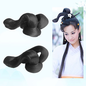 汉服假发嫦娥飞天发髻汉元素古装影视同款造型青筠髻古风日常cos