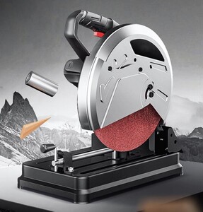 两相电工业级355大功率220v多功能台式钢筋钢管金属木材350切割机