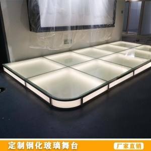 地台展示台玻璃