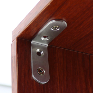 不锈钢角码三角直片固定器角铁支架加固家具衣柜固定件金属支撑架