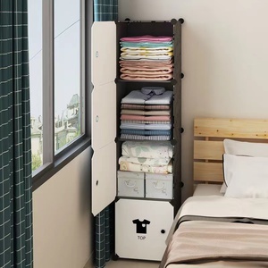 小衣柜简易组装出租房家用卧室布橱单人宿舍小型儿童储物收纳柜子