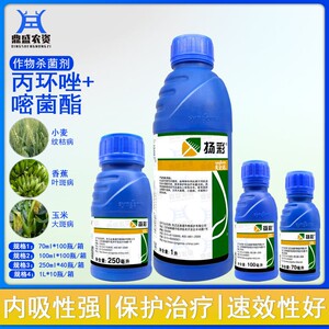 先正达扬彩丙环唑嘧菌酯杨彩香蕉叶斑病小麦纹枯病玉米剂农药