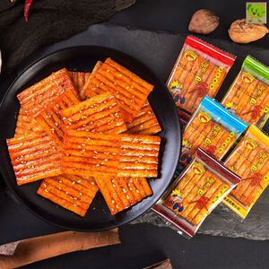 小时候一毛钱一片的辣条90后回忆小包装混装唐僧肉孕妇能吃的辣条