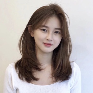 假发女中长发网红锁骨发中分无刘海短卷发气质修脸自然仿真全头套