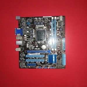 拆机华硕p7h55-m plus主板1156 cpu ddr3内存成色新