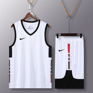 Nike耐克篮球服套装男成人定制运动球衣学生速干比赛队服儿童背心