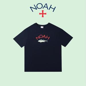 奥特莱斯|noah triple stitch hoodie logo金枪鱼日本限定短袖t恤