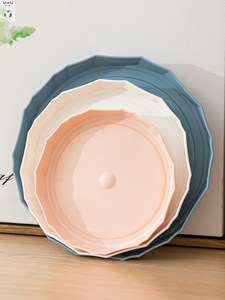 花盆托盘加厚底盘花托接水盘塑料圆形垫深垫拖盘绿萝底托花盘底座