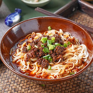 海椒道素椒杂酱面新品上市川味快熟速食麻辣小面非油炸干拌面袋装