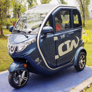 东威a6plus电动三轮车新能源可上牌全封闭成人代步接送孩子新国标