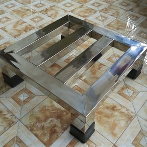 不锈钢花盆托架拖布池杂物架子底座架柜机底架杂物架水桶鱼缸支架