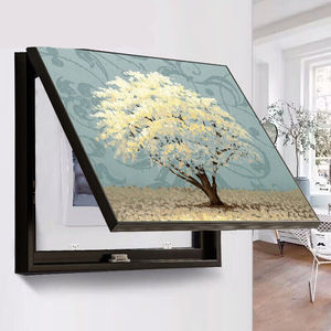 家庭室内配电箱装饰画免打孔现代简约遮挡电表箱客厅总开关电源盒