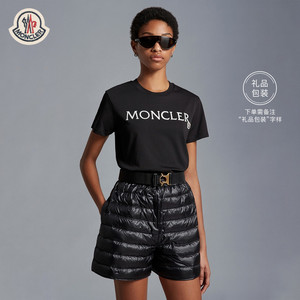 Moncler盟可睐 新品 女士刺绣标识T恤