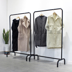铁艺衣服展示架落地式衣架男女服装店加粗展示架夜市摆摊服装架