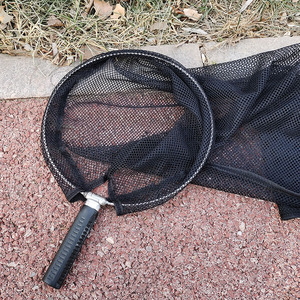 转移抄网便携挪鱼不锈钢大物巨物捞鱼草鲟鱼青鱼鲤鱼加厚转鱼网兜