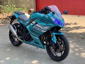 全新川崎小忍者250cc双缸水冷跑车国三双缸双化350cc全国可上牌