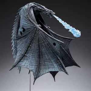 权力的游戏龙妈手办雕像夜王黑龙卓耿冰龙韦赛利昂 可动手办模.