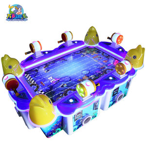 儿童电玩城商场通用投币游戏机六人海豚钓鱼机扭蛋彩票机游乐设备
