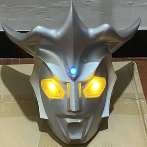 雷欧奥特曼cos头盔头套面具手工定制特摄cos动漫电影皮套白膜成品