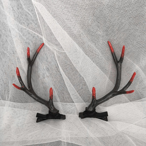 龙角头饰古风鹿角发饰品汉服古装发饰配饰古典龙角cos龙女头饰森